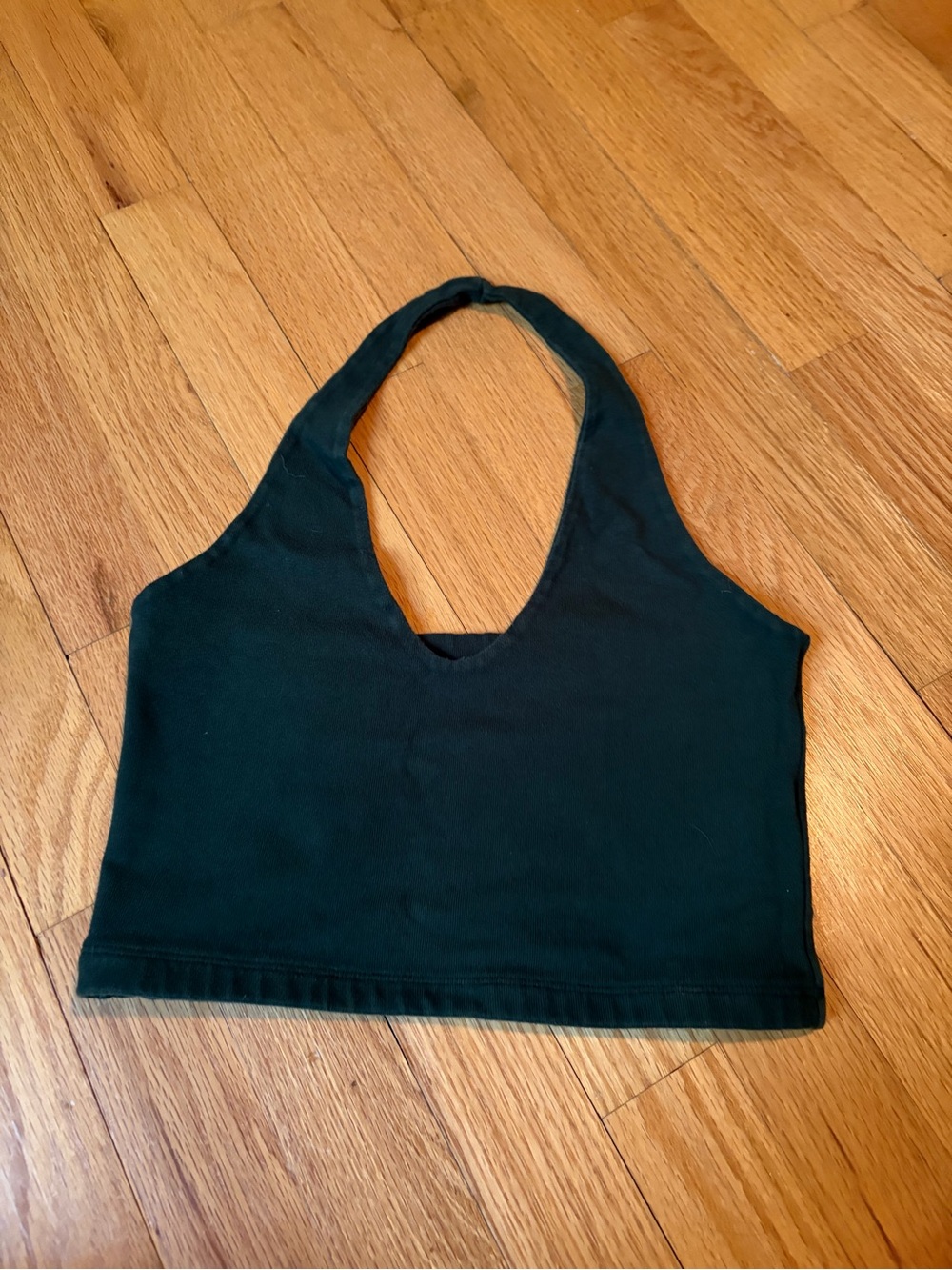 Brandy Melville Dark Green Halter top